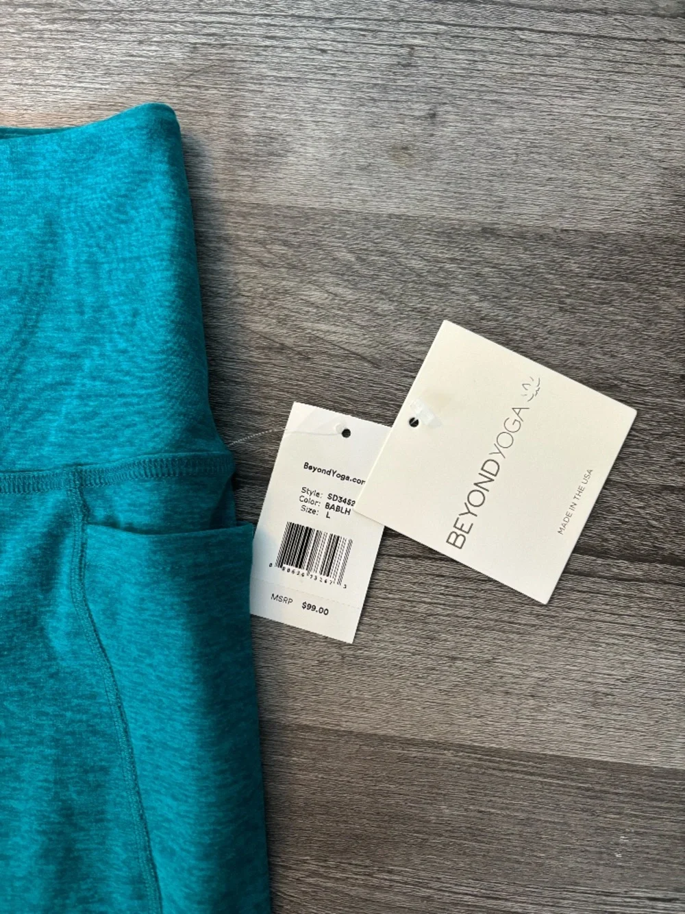 Beyond Yoga Spacedye heather leggings - NWT - Picture 2 of 3